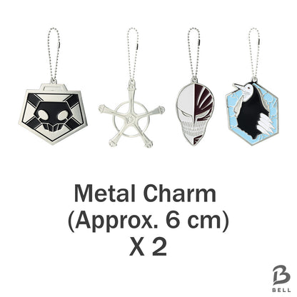 BLEACH Ichiban Kuji Prize Lot 12pcs Glass Plate Rubber Collection Metal Charm JP