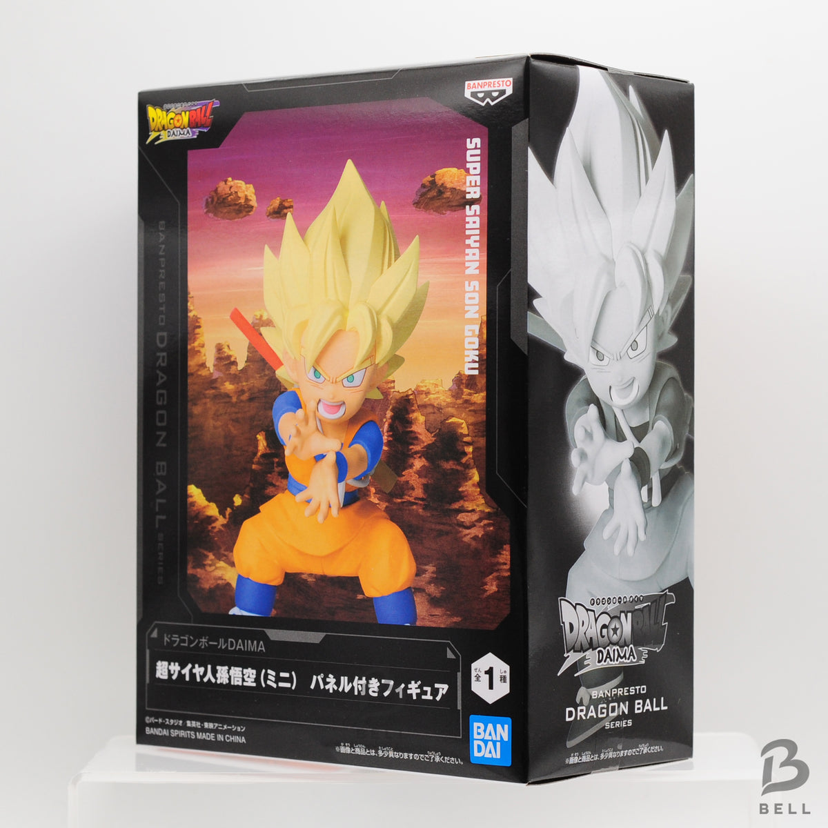 Dragon Ball DAIMA Mini Figure Set of 3 Goku Fat Buu Gomah With Panel Banpresto