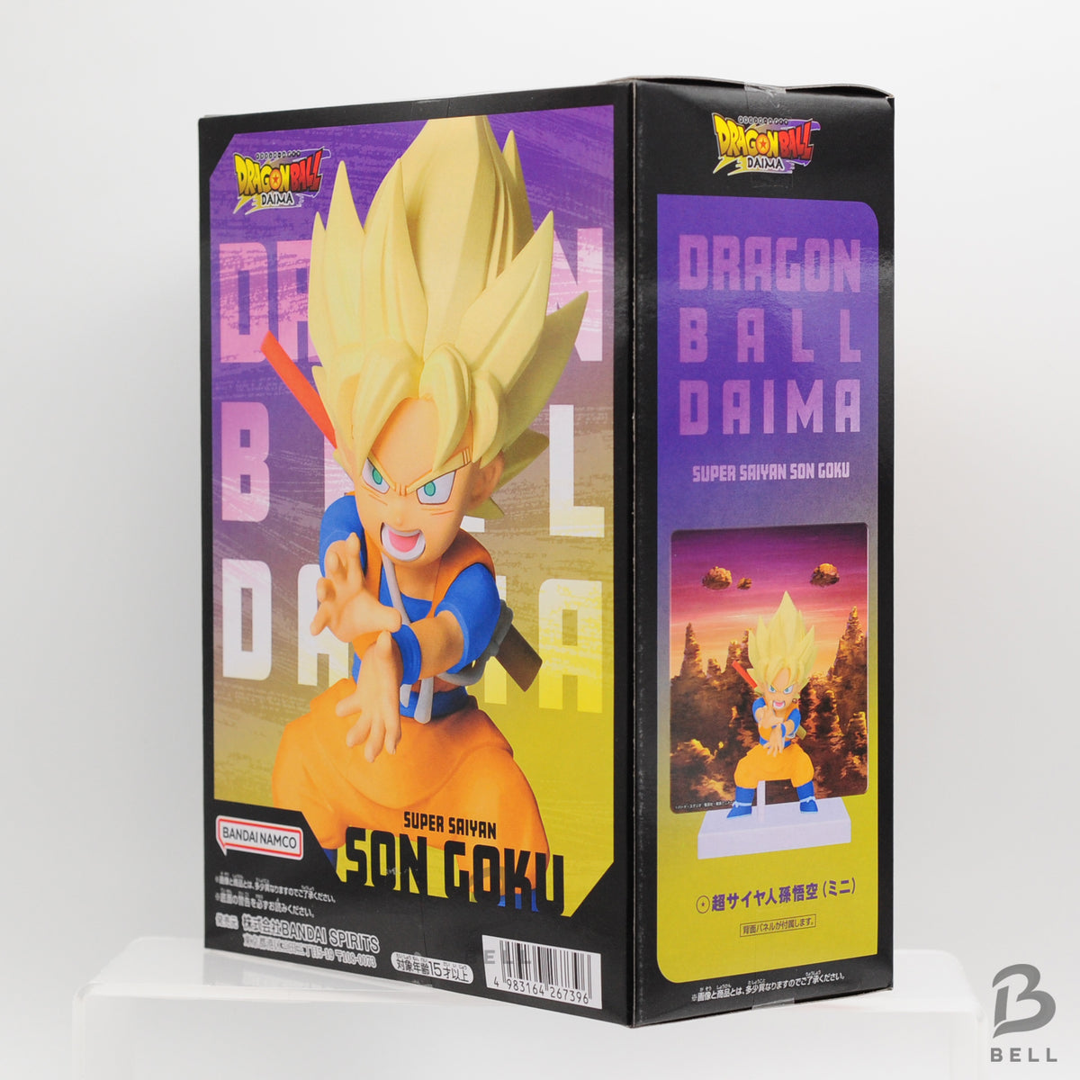 Dragon Ball DAIMA Mini Figure Set of 3 Goku Fat Buu Gomah With Panel Banpresto