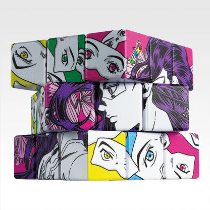 JoJo's Bizarre Adventure Ichiban Kuji Towel Magnet Puzzle Cube Lot 21pcs Bandai