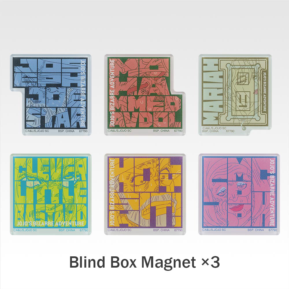 JoJo's Bizarre Adventure Ichiban Kuji Towel Magnet Puzzle Cube Lot 21pcs Bandai