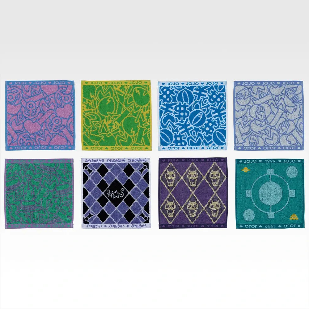 JoJo's Bizarre Adventure Ichiban Kuji Towel Magnet Puzzle Cube Lot 21pcs Bandai