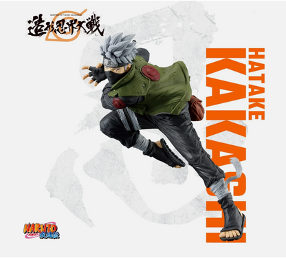 NARUTO Shippuden Hatake Kakashi Figure COLOSSEUM Sculpted Ninja World War Japan