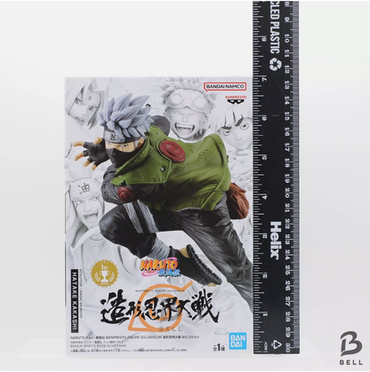 NARUTO Shippuden Hatake Kakashi Figure COLOSSEUM Sculpted Ninja World War Japan