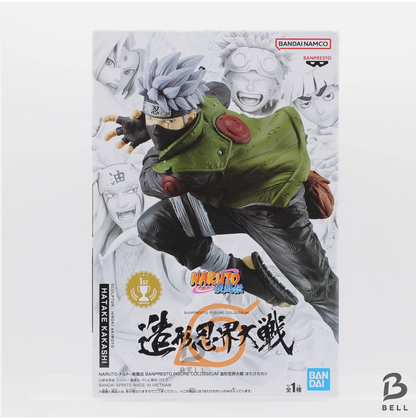 NARUTO Shippuden Hatake Kakashi Figure COLOSSEUM Sculpted Ninja World War Japan