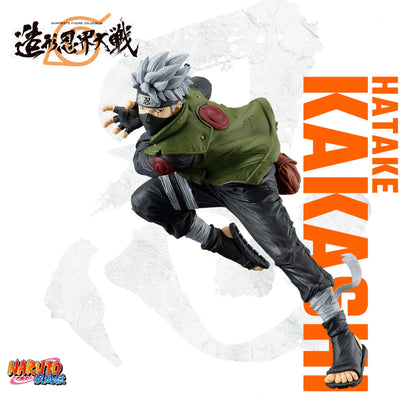 NARUTO Shippuden COLOSSEUM Sculpted Ninja World War SET OF 5 Japan anime sealed