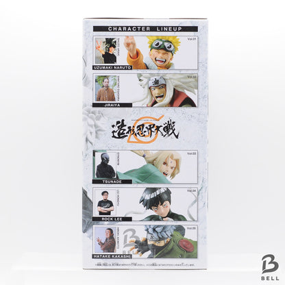 NARUTO Shippuden COLOSSEUM Sculpted Ninja World War SET OF 5 Japan anime sealed