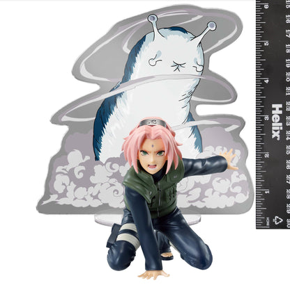 Naruto Shippuden Sasuke & Sakura Panel Spectacle Anime Figure Banpresto Set of 2