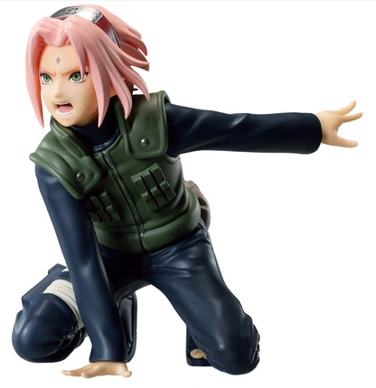 Naruto Shippuden Sasuke & Sakura Panel Spectacle Anime Figure Banpresto Set of 2