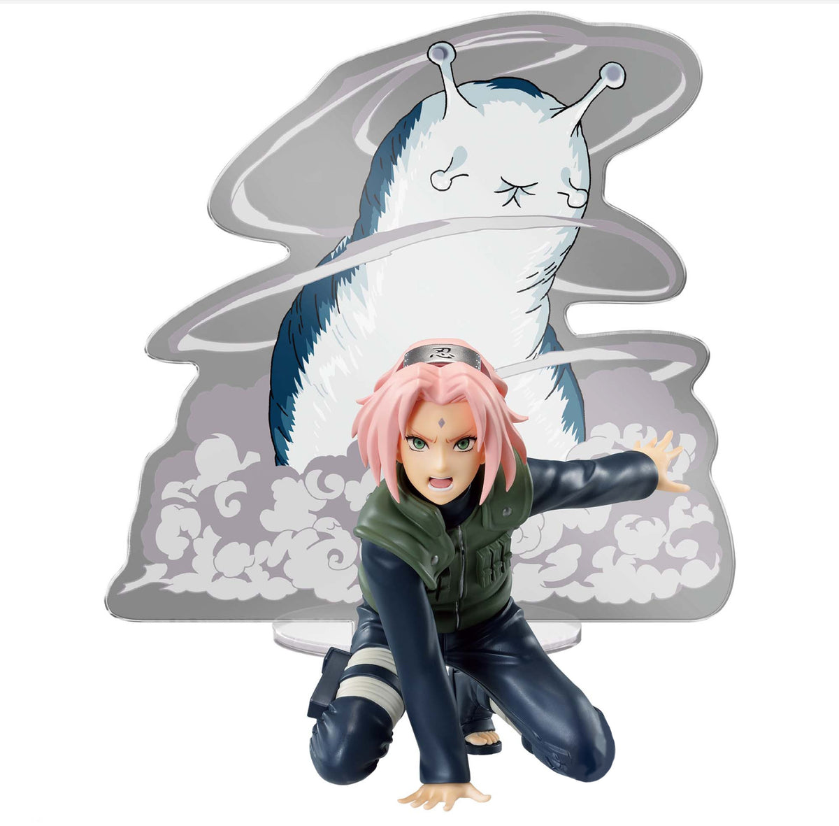 Naruto Shippuden Sasuke & Sakura Panel Spectacle Anime Figure Banpresto Set of 2