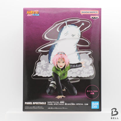 Naruto Shippuden Sasuke & Sakura Panel Spectacle Anime Figure Banpresto Set of 2