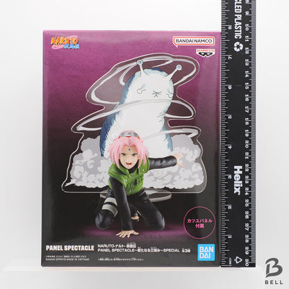 Naruto Shippuden Sasuke & Sakura Panel Spectacle Anime Figure Banpresto Set of 2