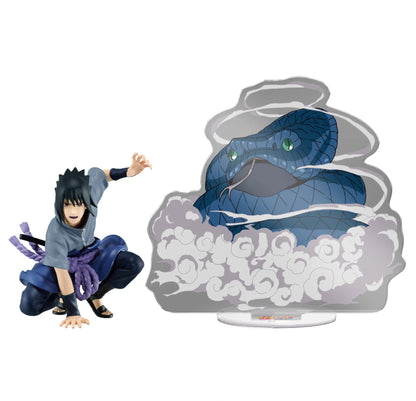 Naruto Shippuden Sasuke & Sakura Panel Spectacle Anime Figure Banpresto Set of 2