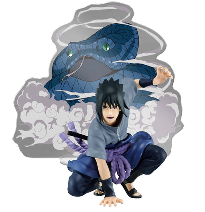 Naruto Shippuden Sasuke & Sakura Panel Spectacle Anime Figure Banpresto Set of 2