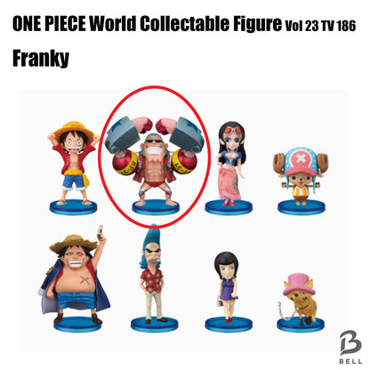 ONE PIECE Franky World Collectable Figure Vol 23 TV 186 anime Japan WCF New Toy