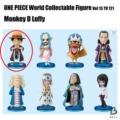 ONE PIECE Monkey D Luffy World Collectable Figure Vol 15 TV 121  Japan WCF anime