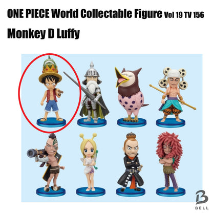 ONE PIECE Monkey D Luffy World Collectable Figure Vol 19 TV 156 anime Japan WCF